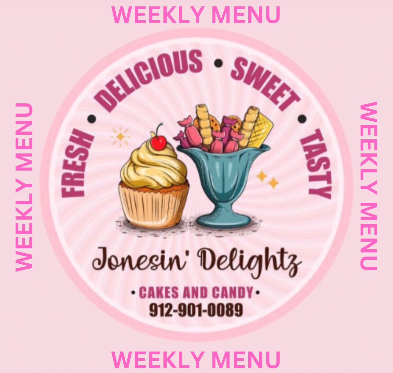 A) Weekly Menu (No Minimum to Purchase)
