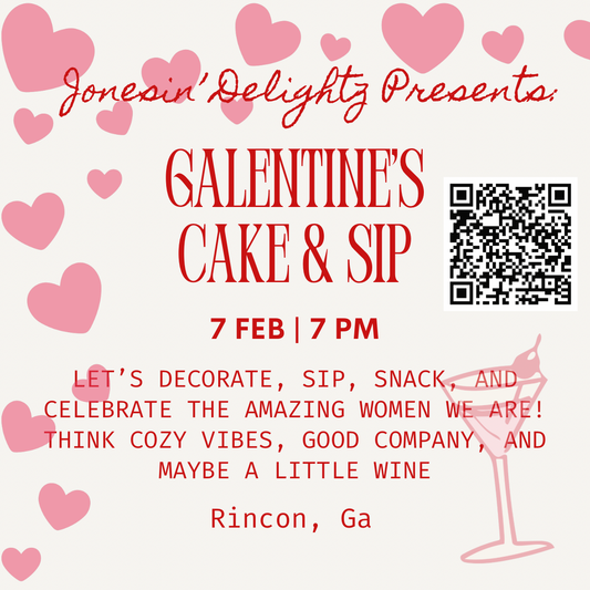 A) Cake Decorating & Sip